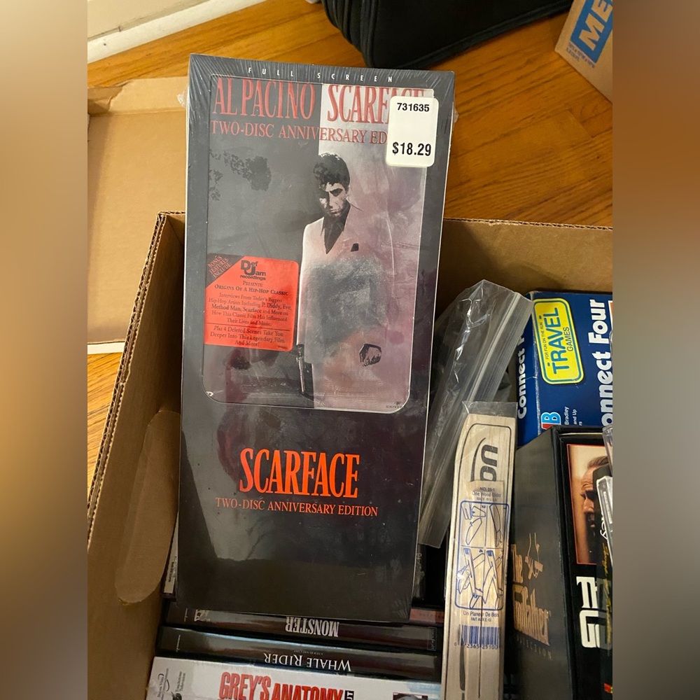 NEW, still sealed Scarface DVD